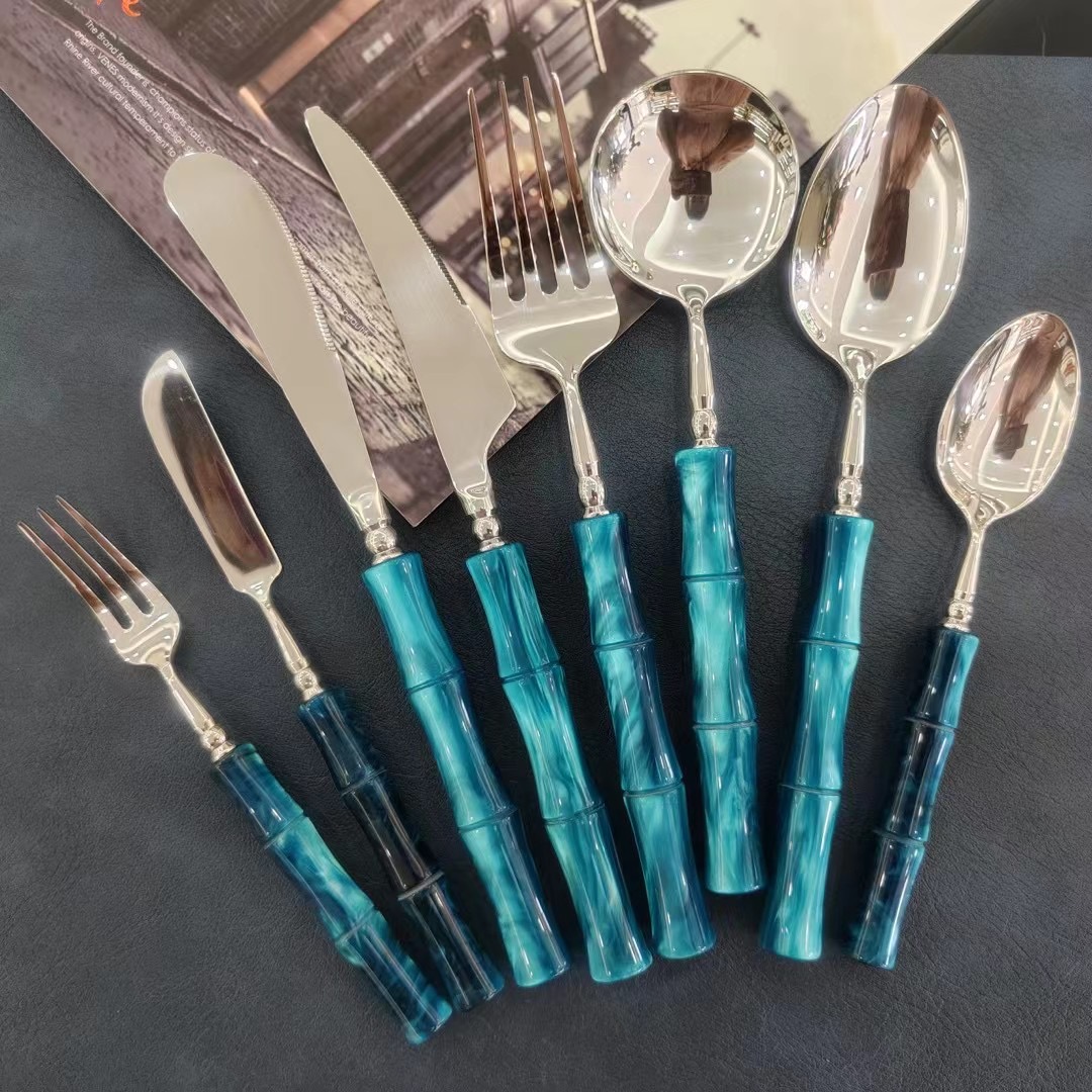 Kyoto Bamboo Resin Flatware