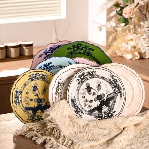 Vintage Garden Floral Charger Collection
