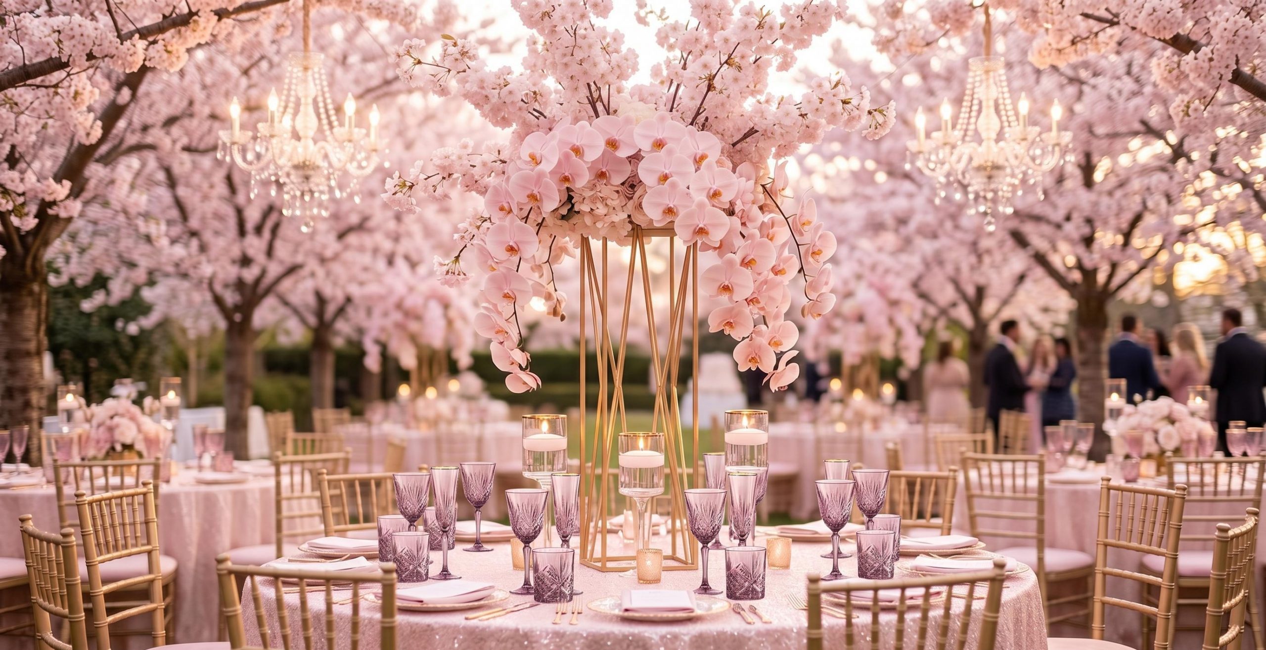 Romantic Pink Diamond-Cut Glassware（images 8）