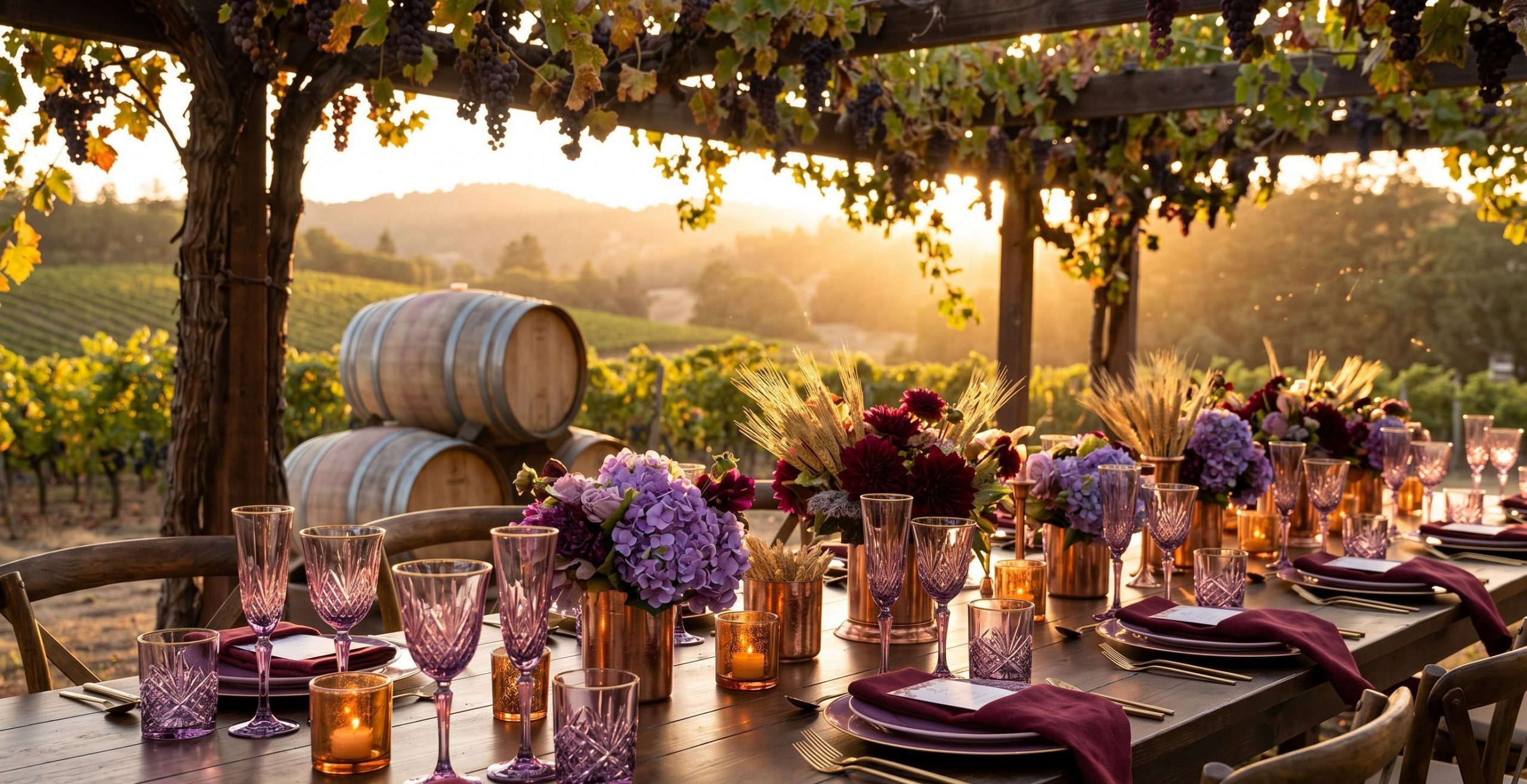 Regal Purple Diamond-Cut Glassware（images 7）