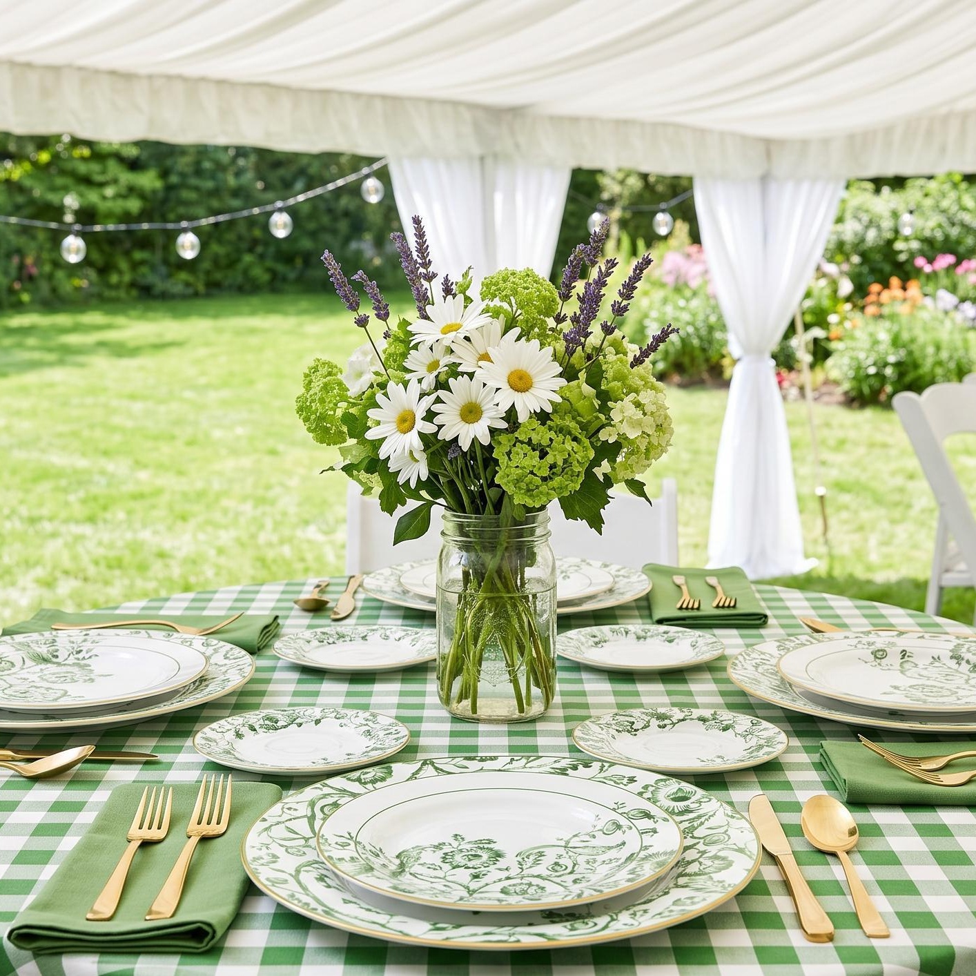 Chinoiserie Green Bird Charger Plate（images 8）