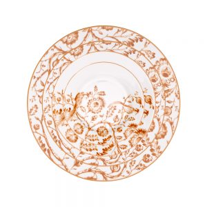 Chinoiserie Wheat Bird Charger Plate