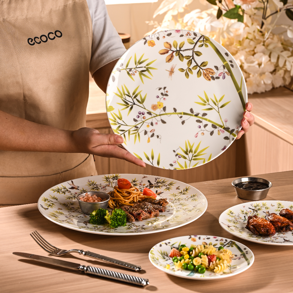 Enchanted Garden Bird Charger Plate（images 8）