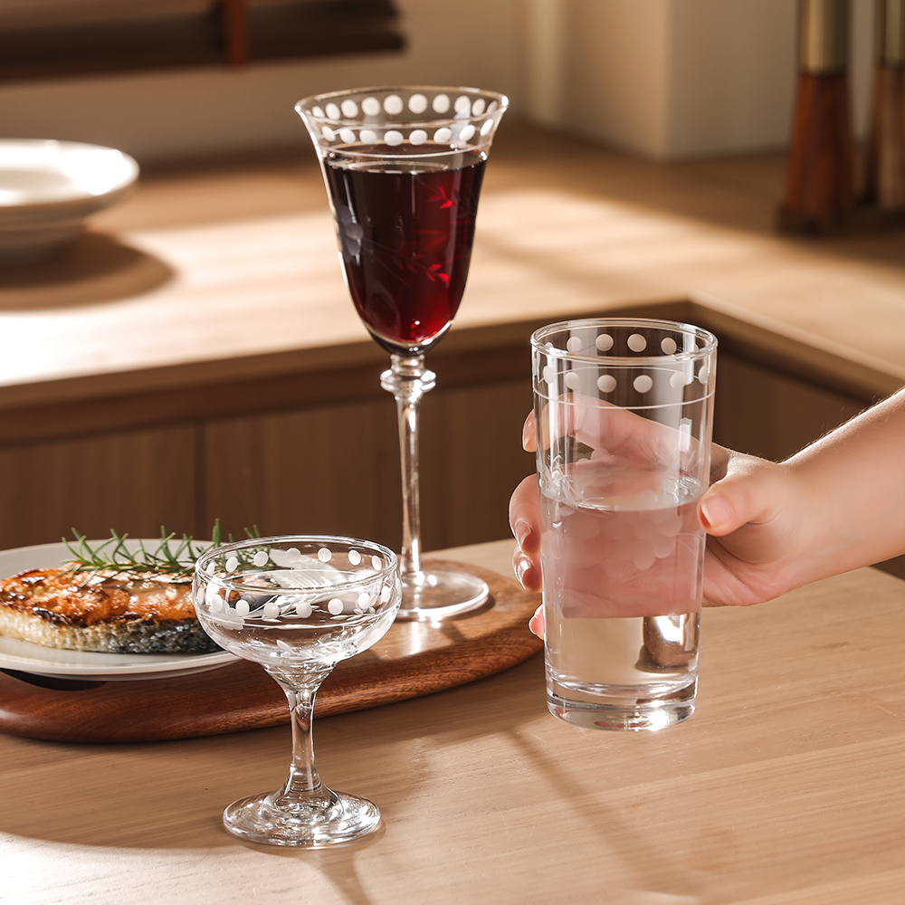 Vintage Floral Etched Crystal Collection（images 9）